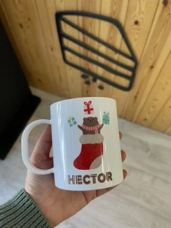 Bizcocho de Yogur Taza Infantil Navidad · Friends