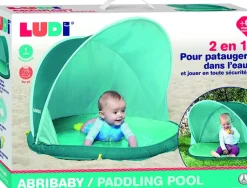Ludi Tienda para exterior con piscina Abribaby Techo UV 50 ·