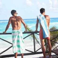 Dock u0026 Bay Toalla Cabana Azul Pastel · XL