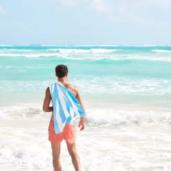 Dock u0026 Bay Toalla Cabana Azul Pastel · XL