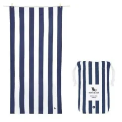 Dock u0026 Bay Toalla Cabana Navy · L Hot