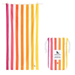 Dock u0026 Bay Toalla Cabana Summer Peach Sunrise · L Online