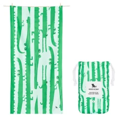 Dock u0026 Bay Toalla Kids Cocodrilos · L Outlet