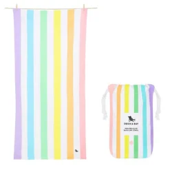 Dock u0026 Bay Toalla Summer Rainbow Pastel · L Best