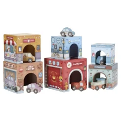 Little Dutch Torre encajable Ciudad con Coches · Discount