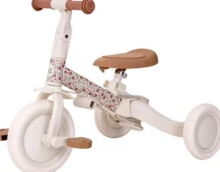 Little Dutch Triciclo con barra Blanco Flores · Sale