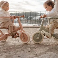 Little Dutch Triciclo con barra Rosa Flores · Hot