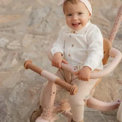 Little Dutch Triciclo con barra Rosa Flores · Hot