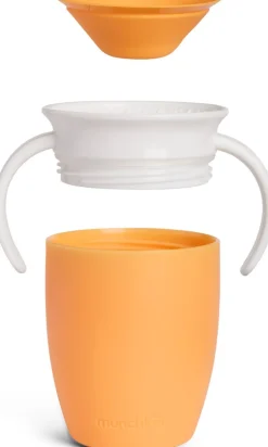 Munchkin Vaso Antiderrame con Asa Miracle 360º Mandarina · Outlet