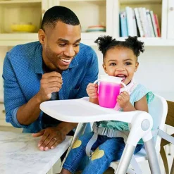 Munchkin Vaso Antiderrame con Asa Miracle 360º Rosa pastel · Best