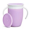 Munchkin Vaso Antiderrame con Asa y Tapa - Miracle 360º Lila · Sale