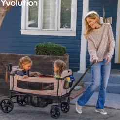 Yvolution Wagon transporte Verde · New