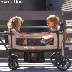 Yvolution Wagon transporte Verde · New