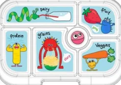 Yumbox Original 6 compartimentos Matcha Green Monsters Sale