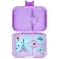Yumbox Panino 4 compartimentos Purple Paris Hot
