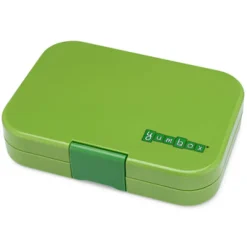 Yumbox Panino 4 compartimentos Green Matcha Race Cars