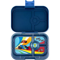 Yumbox Panino 4 compartimentos Montecarlo Blue Race Cars