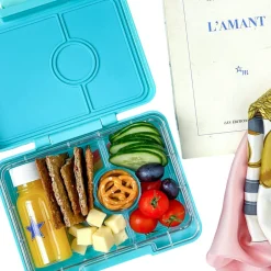 Yumbox Snack 3 compartimentos Aqua Rainbow