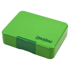 Yumbox Snack 3 compartimentos Green Shark Hot