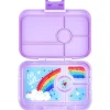 Yumbox Tapas 4 compartimentos Purple + Rainbow