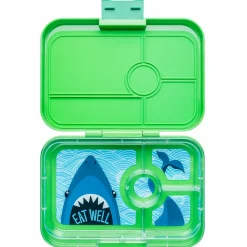 Yumbox Tapas 4 compartimentos Jurassic Green Tiburón Clearance