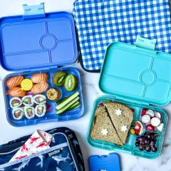 Yumbox Tapas 4 compartimentos Antibes Blue jungla Outlet